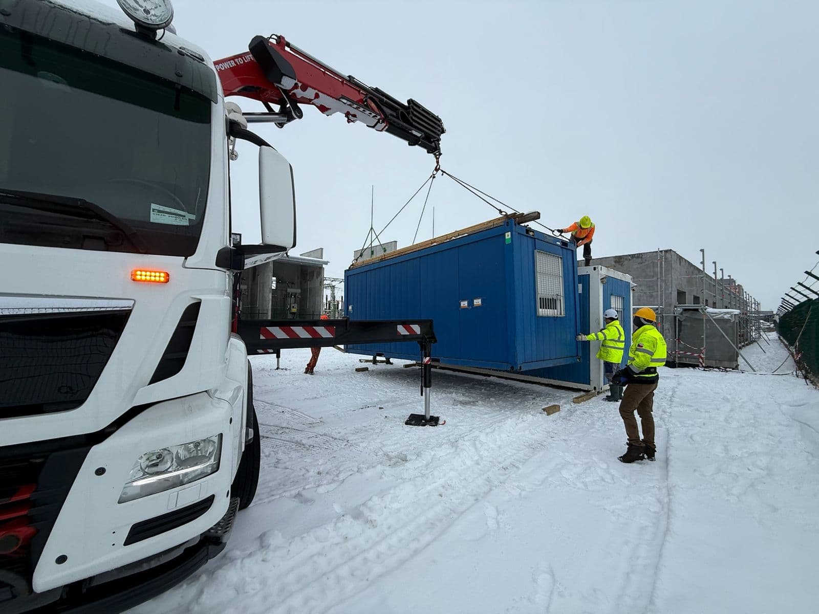 Manipulace s kontejnerem – Lukas Solutions