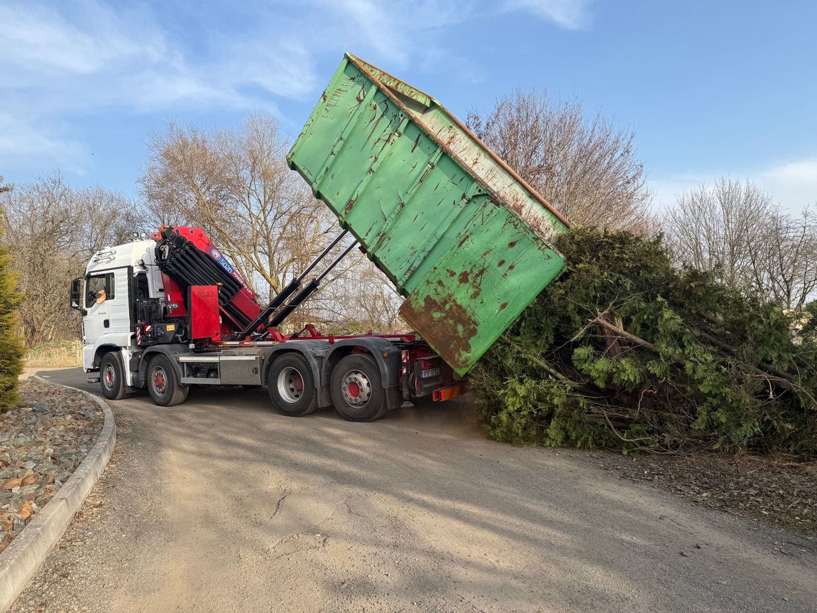 Přeprava kontejnery ABROLL